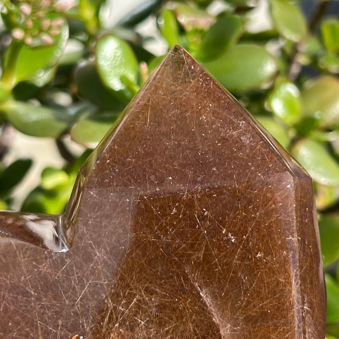 【専用】ルチルクォーツ ダブルポイント 水晶 針水晶 六角柱 天然石