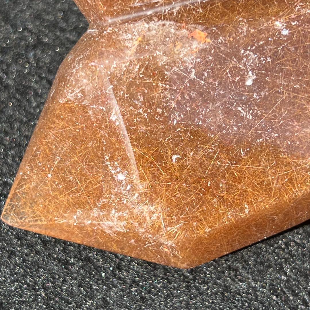 【専用】ルチルクォーツ ダブルポイント 水晶 針水晶 六角柱 天然石