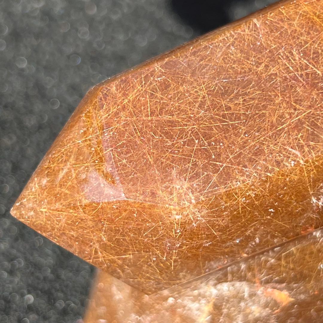 【専用】ルチルクォーツ ダブルポイント 水晶 針水晶 六角柱 天然石