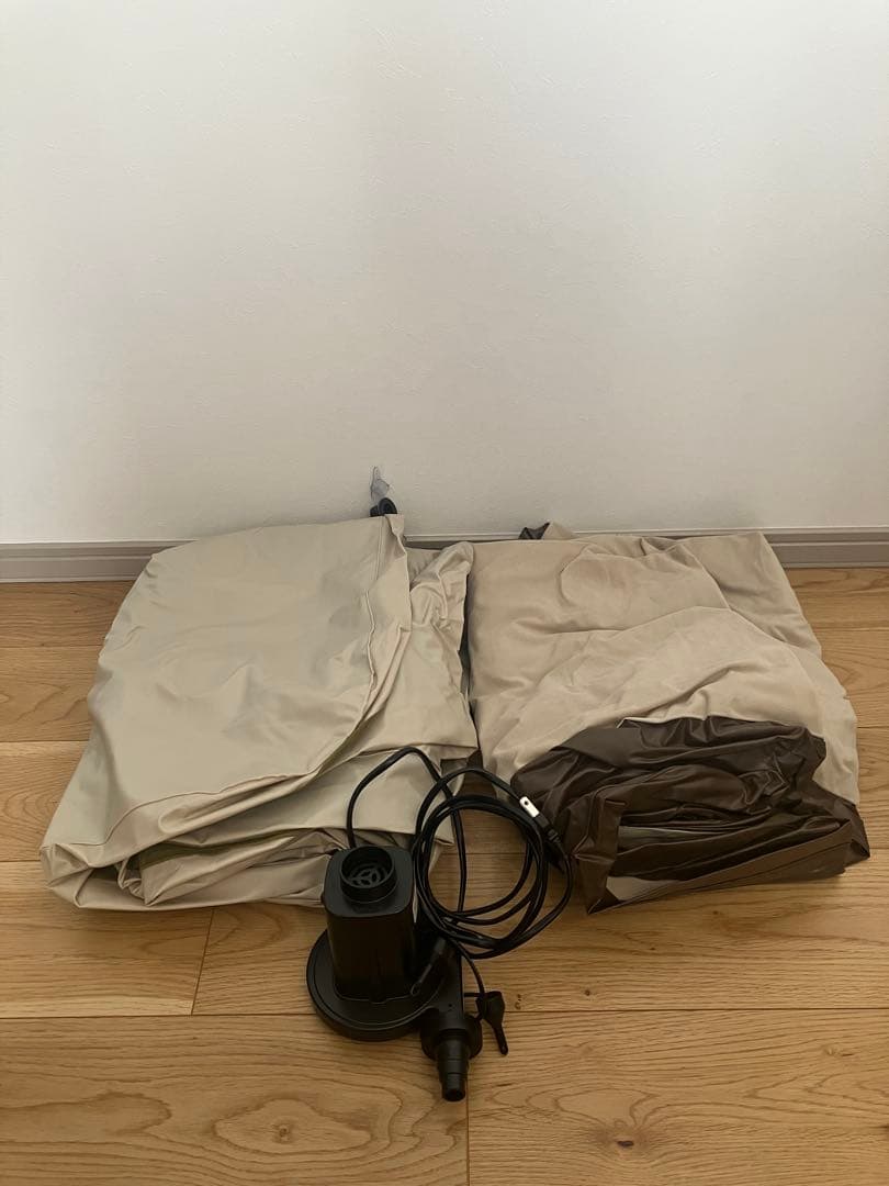 エアマットシングル×2個 電動ポンプ付き