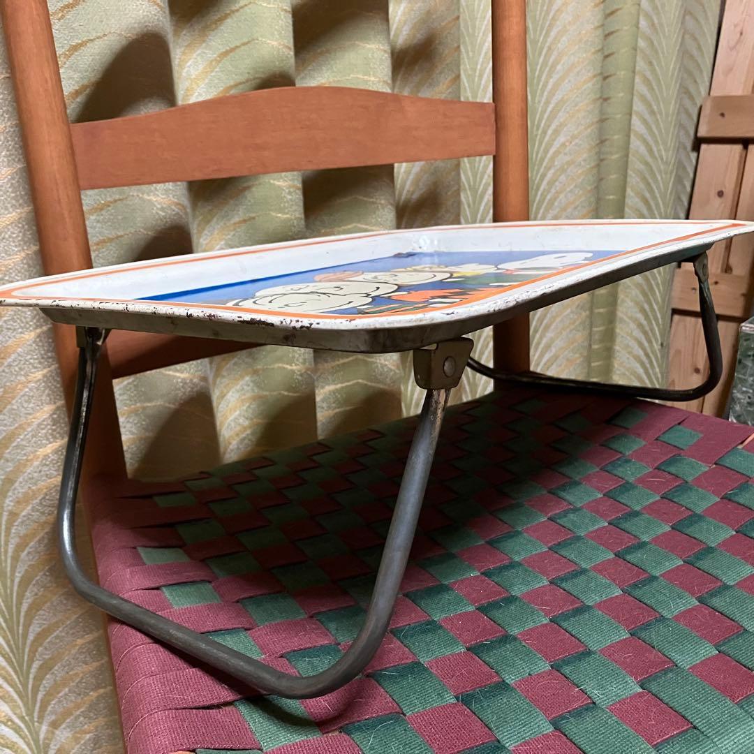 SNOOPY サービングトレイ（折りたたみ式）65'〜70'ビンテージ - メルカリ