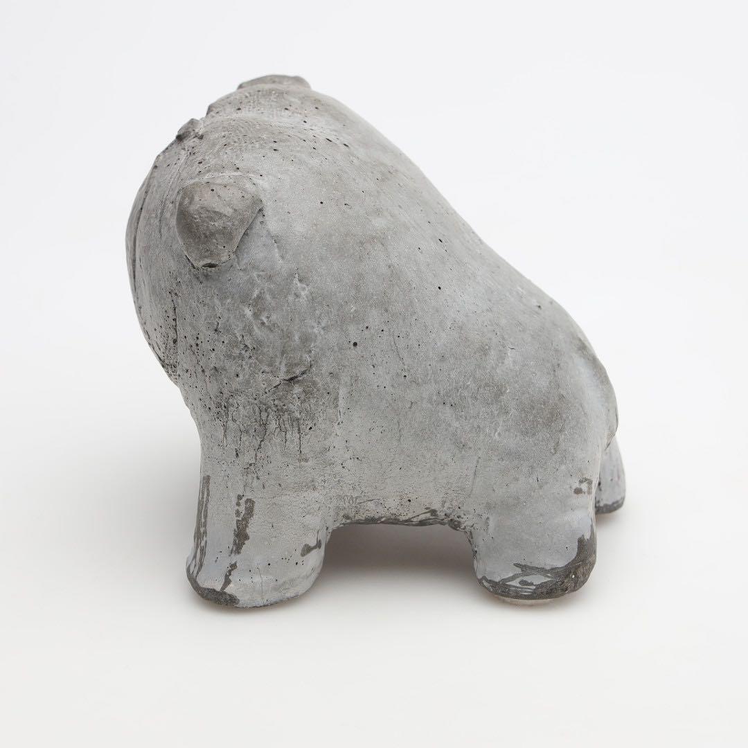 レア作品　リサラーソン コンクリート製　ブルドッグ