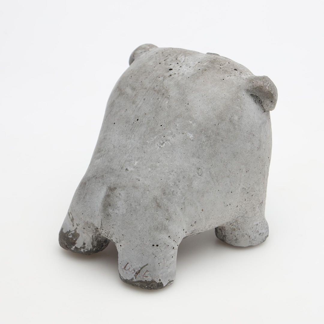 レア作品　リサラーソン コンクリート製　ブルドッグ