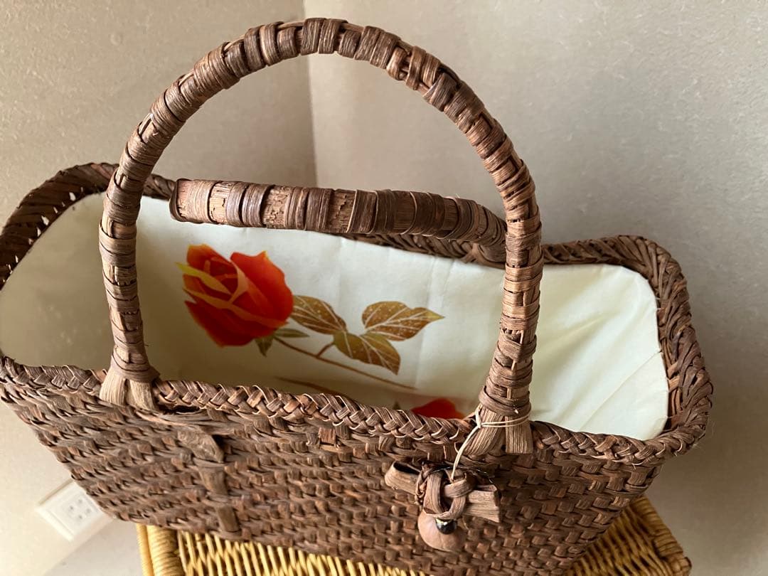 か*つ様 国産山葡萄バックとネックレス　バックチャーム3点セット