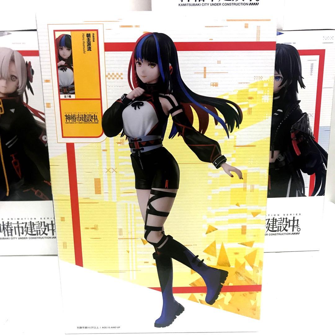 ラウンドワン限定 神椿市建設中。1/7スケールフィギュア 全5種コンプ