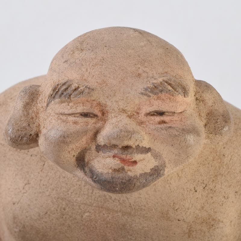 京焼 清水焼 清水六兵衛作 布袋像 置物 共箱 C 9099 - メルカリ