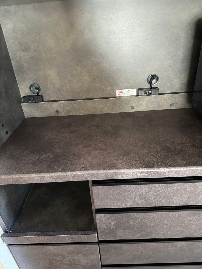 【最終値下】パモウナキッチンボード　4段140 セラミカネロ ECA-1400R