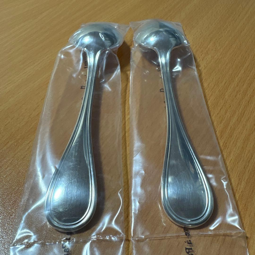 クリストフル　アルビ　デザートスプーン　2本
