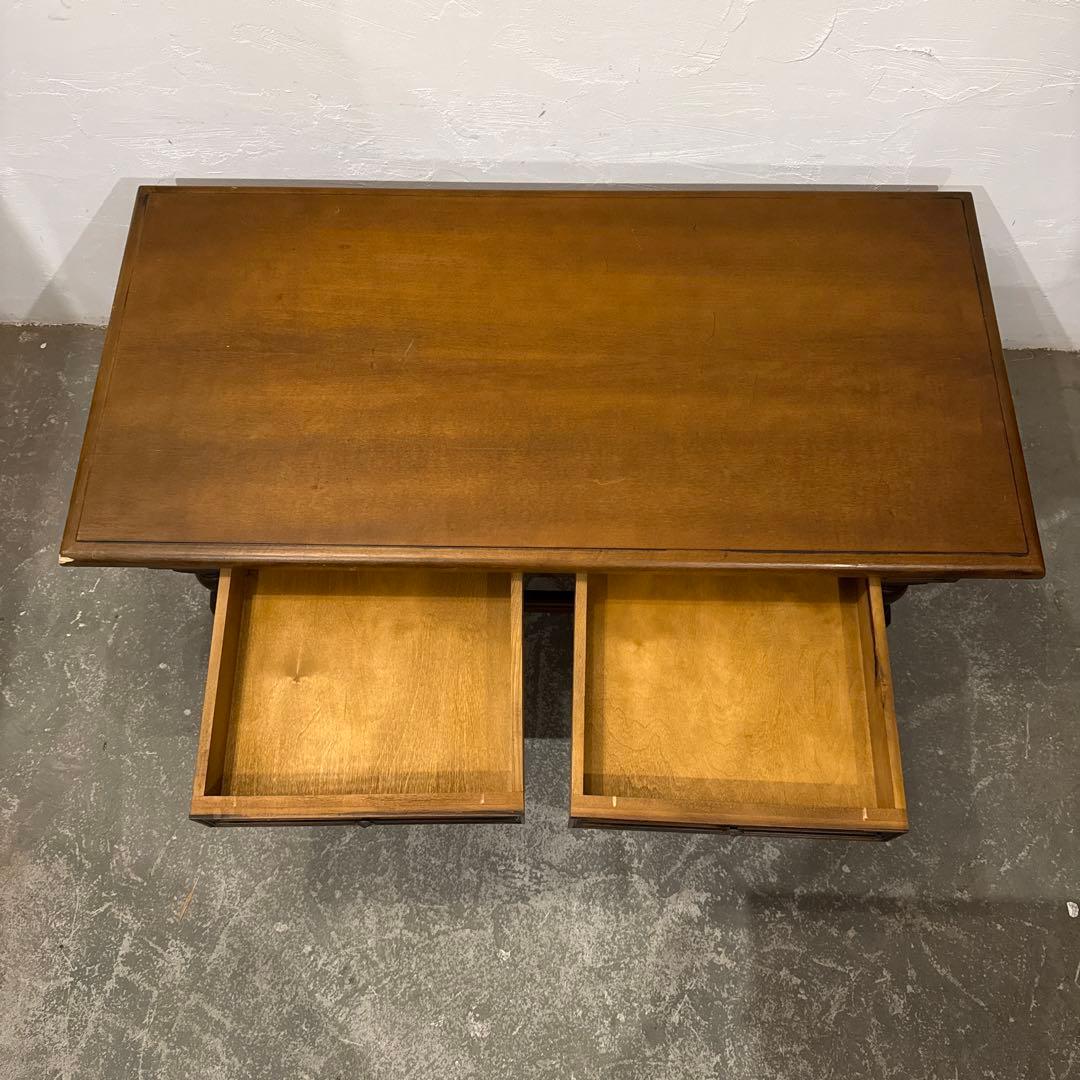 年末年始saleヴィンテージ　コーヒーテーブル　引き出し付き