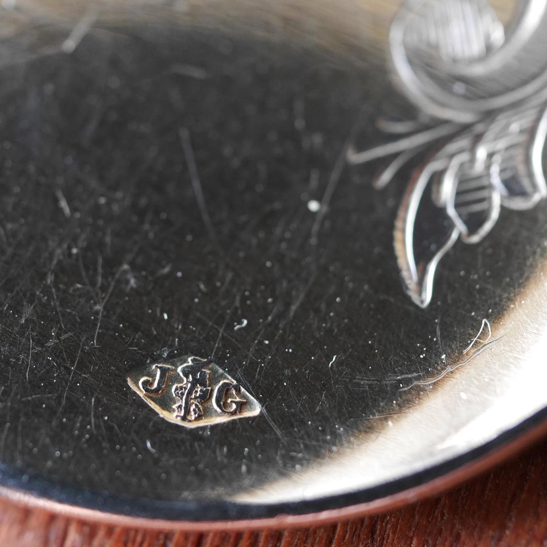 ◆JeanGranvigne◆アンティーク◆シルバー950◆スプーン2本組◆