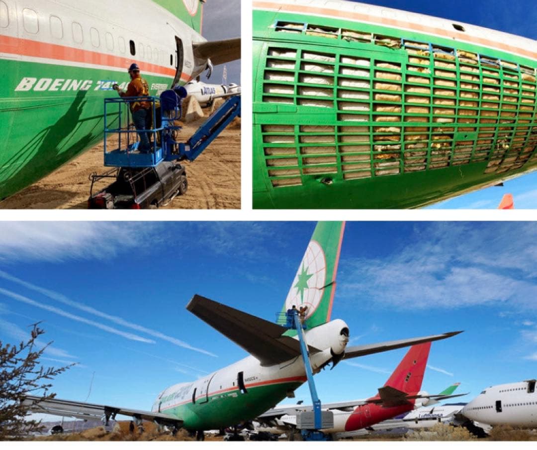 EVA Air B747 B-16462 タグ キーホルダー Planetags - メルカリ