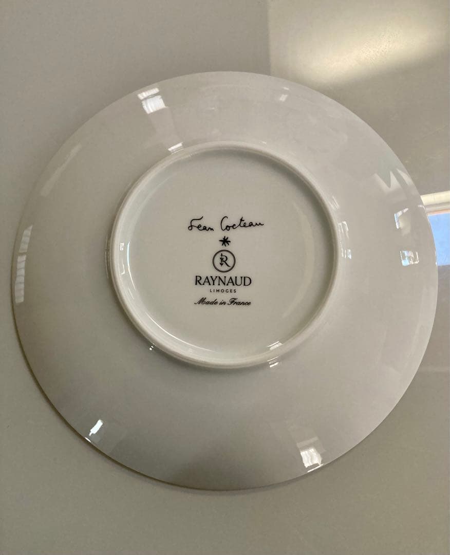 新品未使用　レイノー Raynaud リモージュ ジャンコクトー ピンク　皿