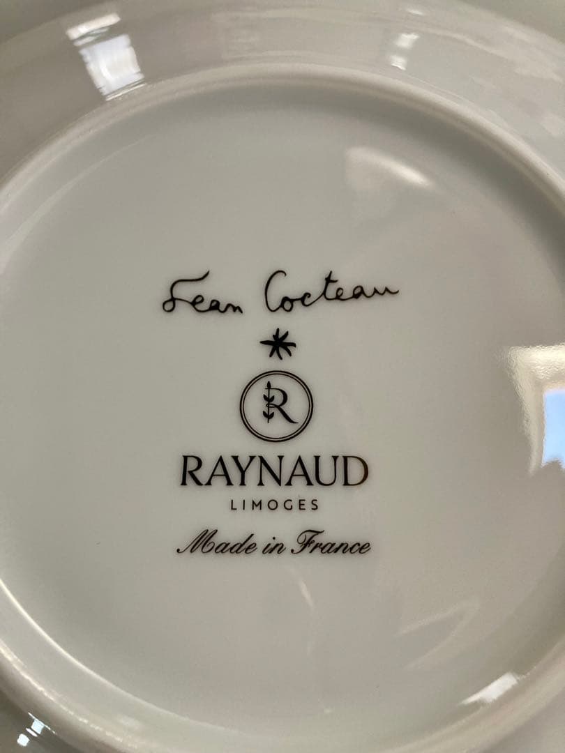 新品未使用　レイノー Raynaud リモージュ ジャンコクトー ピンク　皿