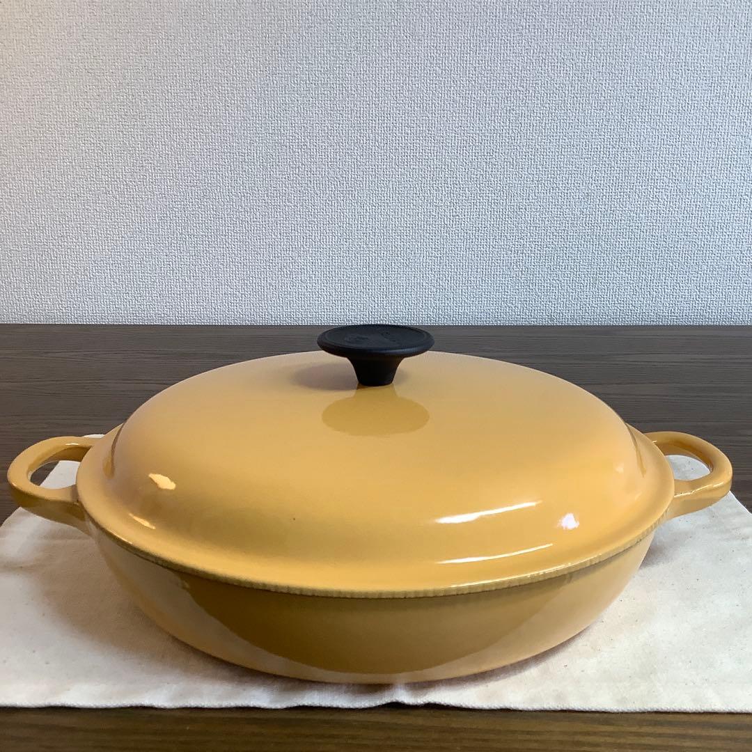 美品】ルクルーゼ ビュッフェキャセロール 鍋 廃盤色26cm - メルカリ