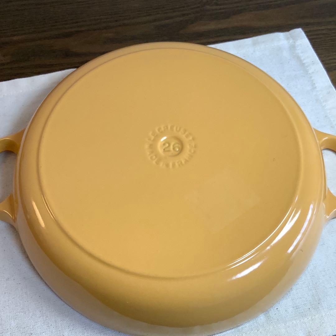 美品】ルクルーゼ ビュッフェキャセロール 鍋 廃盤色26cm - メルカリ