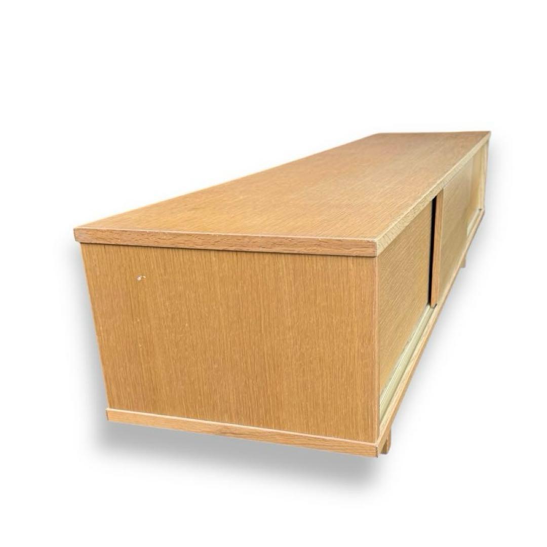 【廃盤】 無印良品　オーク材　テレビボード 150cm ローボード 北欧