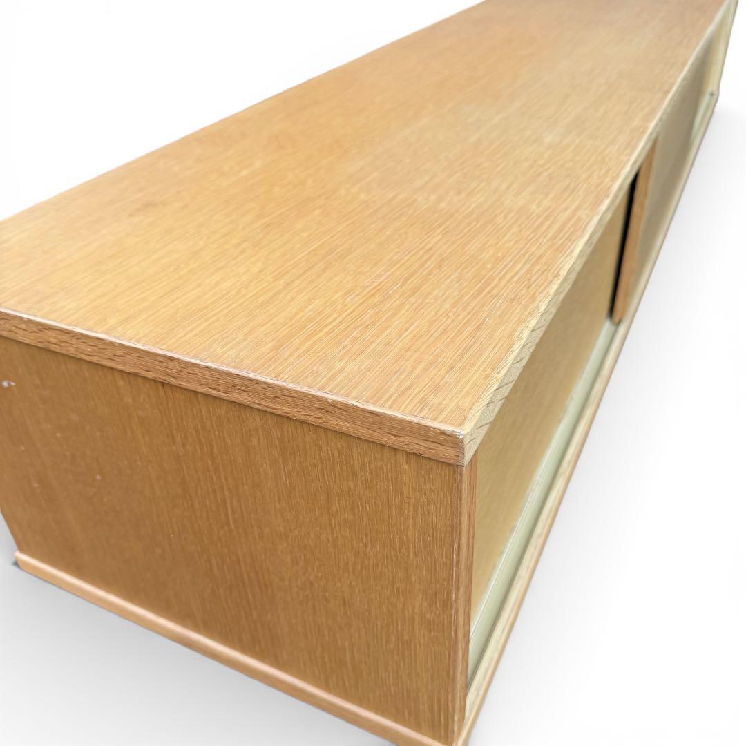 【廃盤】 無印良品　オーク材　テレビボード 150cm ローボード 北欧