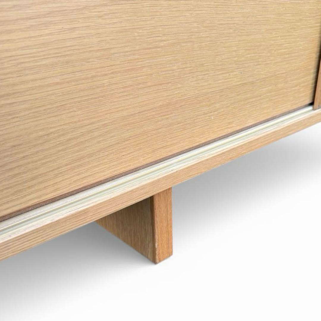 【廃盤】 無印良品　オーク材　テレビボード 150cm ローボード 北欧