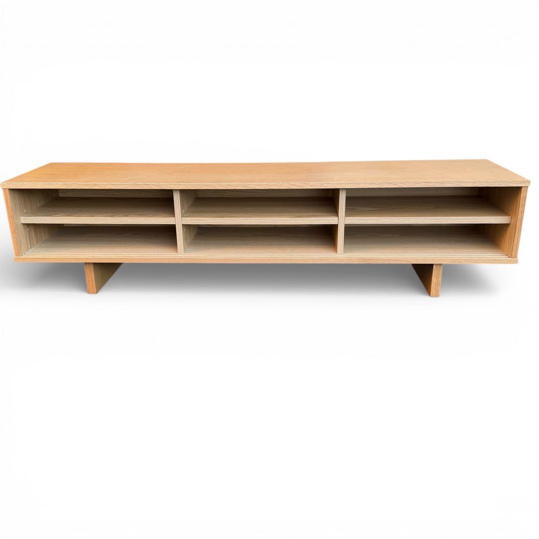 【廃盤】 無印良品　オーク材　テレビボード 150cm ローボード 北欧