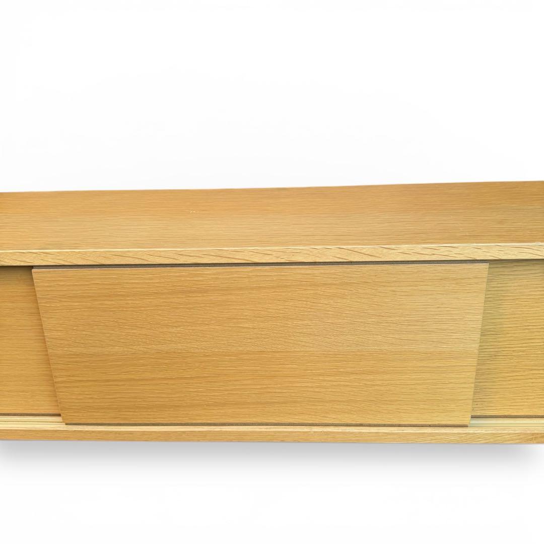 【廃盤】 無印良品　オーク材　テレビボード 150cm ローボード 北欧