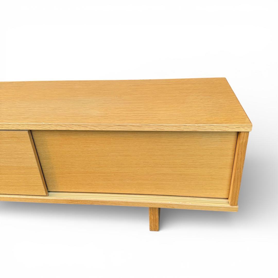 【廃盤】 無印良品　オーク材　テレビボード 150cm ローボード 北欧