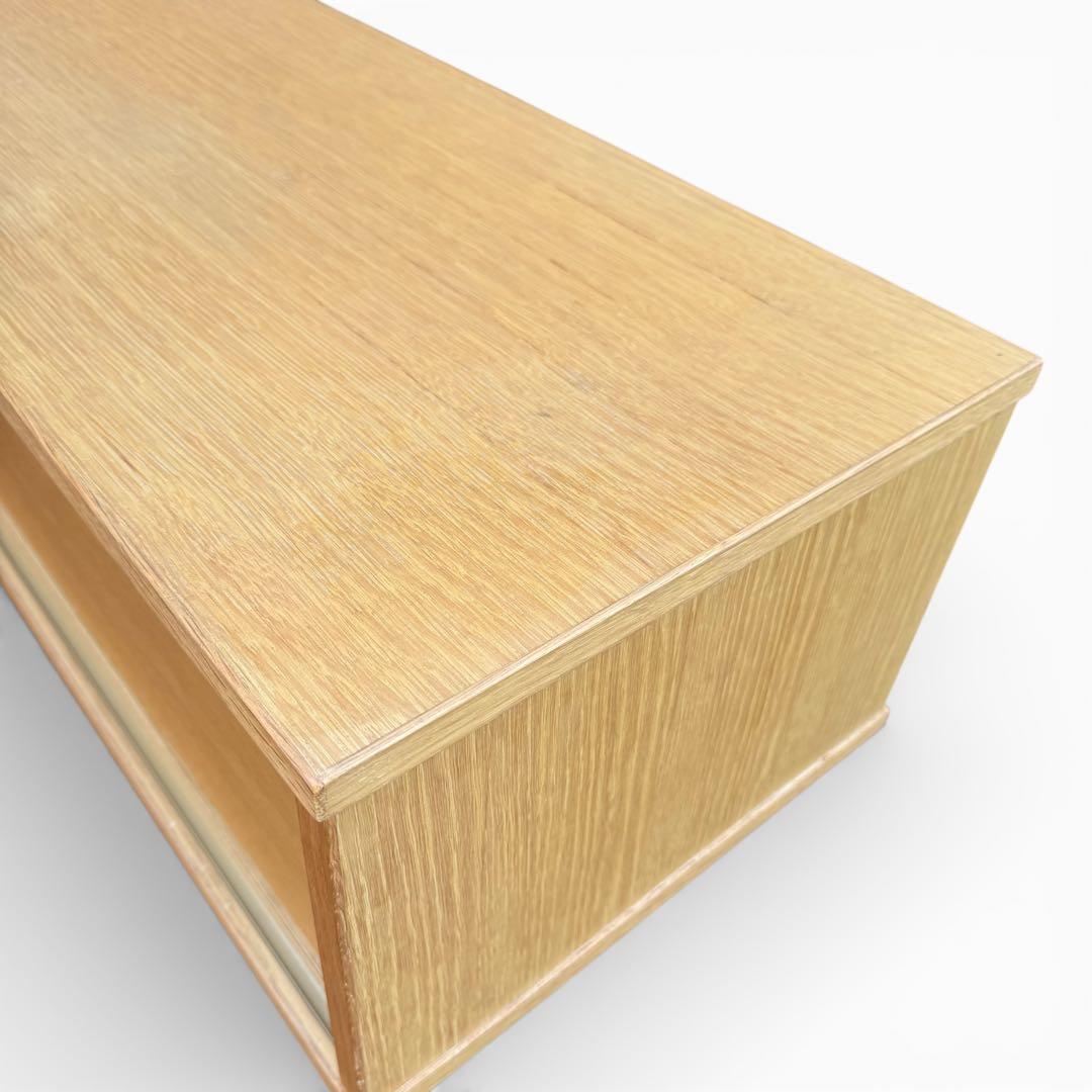 【廃盤】 無印良品　オーク材　テレビボード 150cm ローボード 北欧