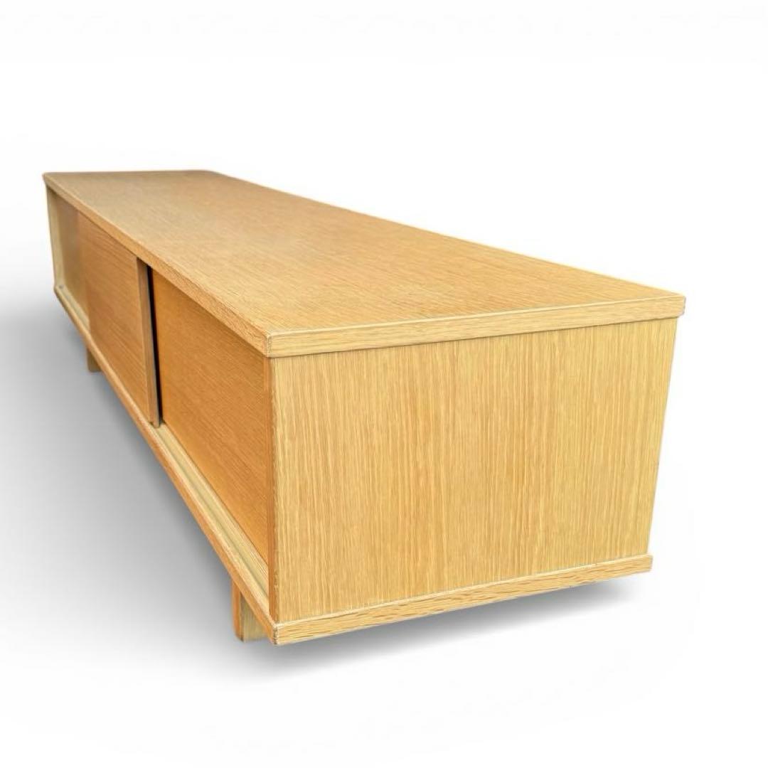 【廃盤】 無印良品　オーク材　テレビボード 150cm ローボード 北欧
