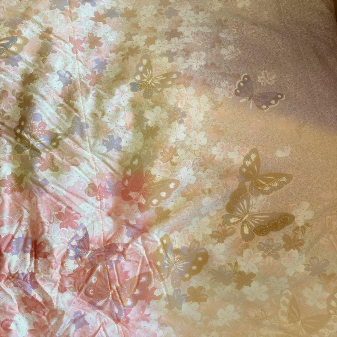 新品未使用品　タグ付き　東洋羽毛　TUK羽毛布団　シングル　ピンク