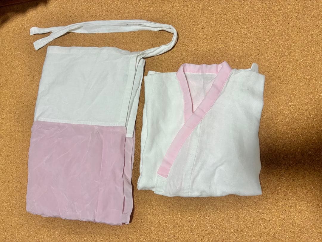 7歳七五三用 扇子総柄黄色　着物セット