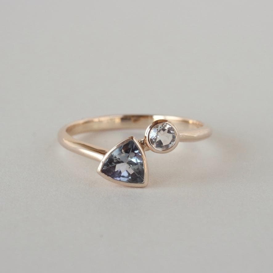 ゾイサイト・ゴッシェナイト　コンビリング　K10／11号