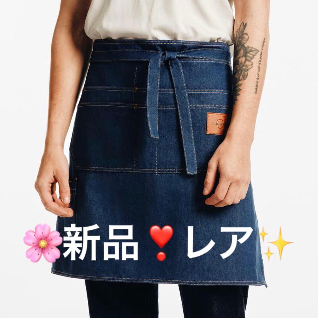 カルバンクライン　非売品　レア　デニムエプロン　ジョングク　着用