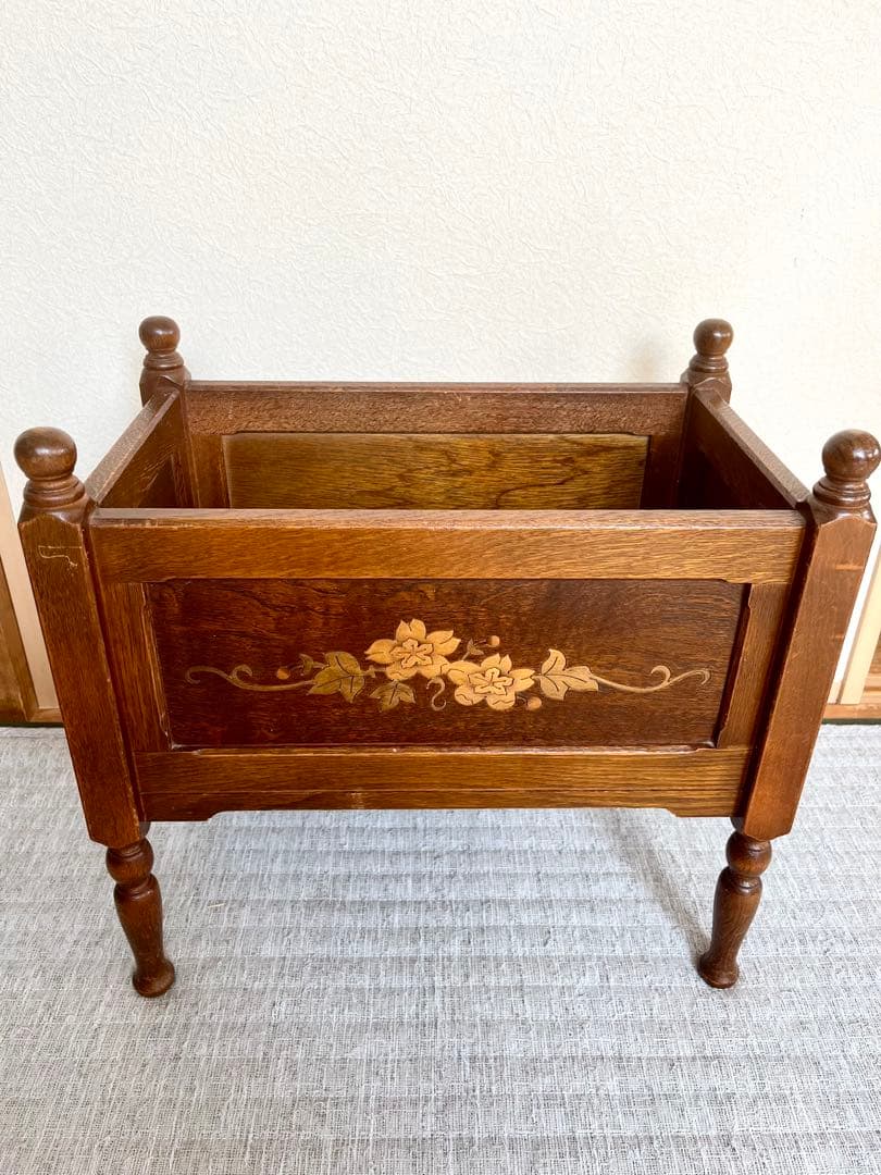 希少　三越家具Bruggeマガジンラック　カントリーハウス　極美品