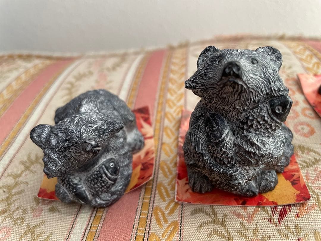 Edmond wolf jr. フィギュア　カナダ　 アライグマ　ビーバー　クマ