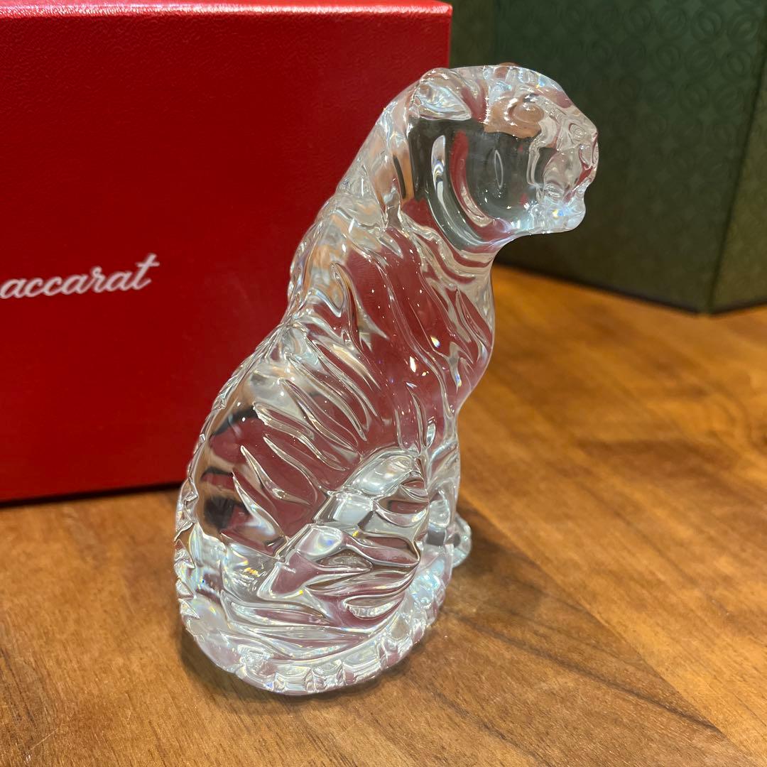 Baccarat 干支置物　寅