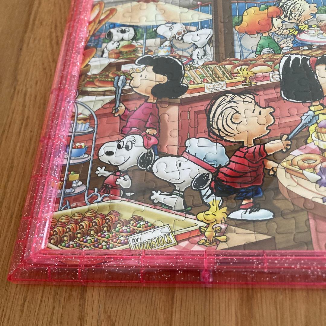 お値下げ！スヌーピー パズル 完成品 フレーム付き ビーグルベーカリー