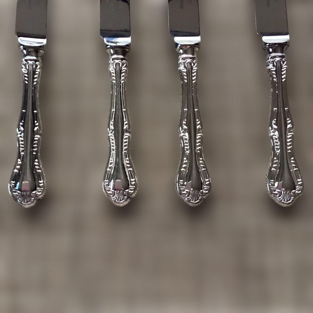 MAPPIN&WEBBシルバープレート製デザートナイフ4本セット》カトラリー