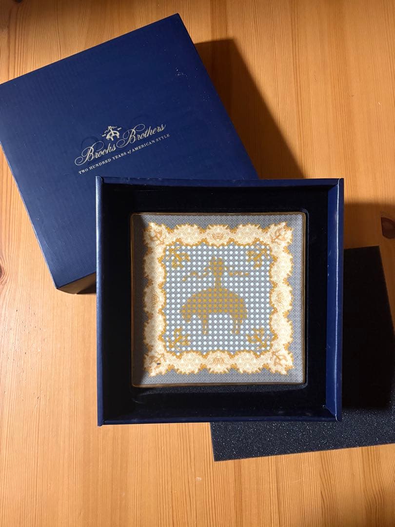 ブルックスブラザーズLENOX 皿 金色装飾付き