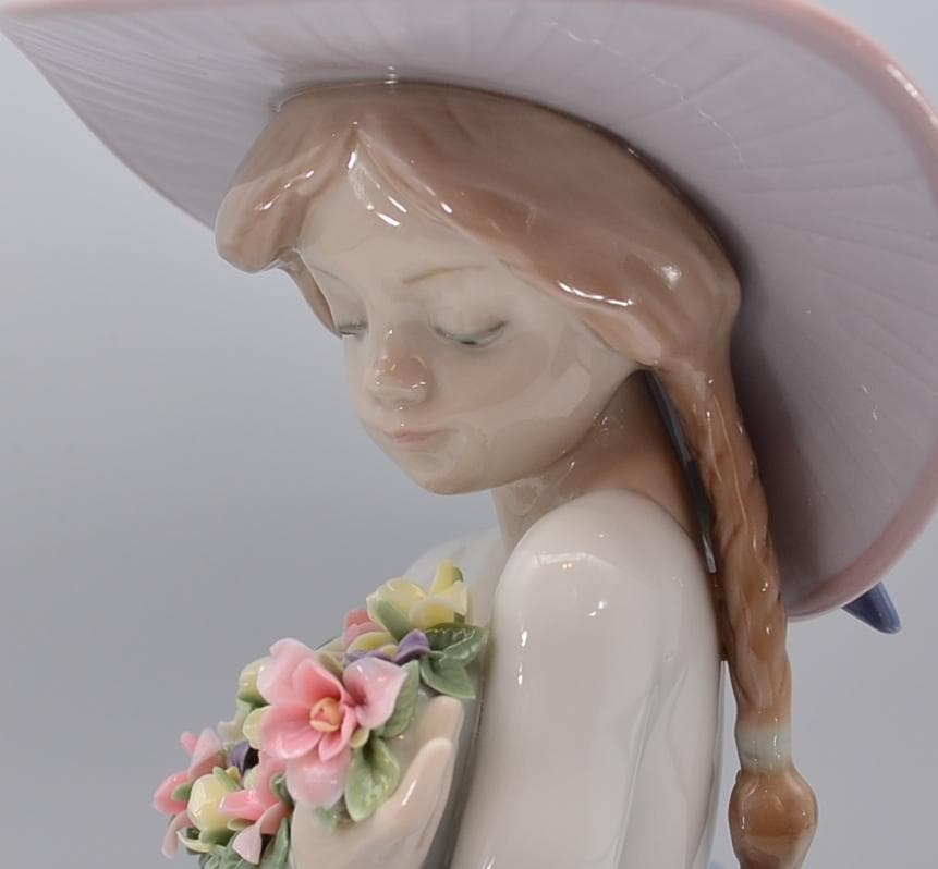 薫る花束 #5862 No.19 ☆リヤドロ スペイン 光沢仕上げ ヴィンテージ