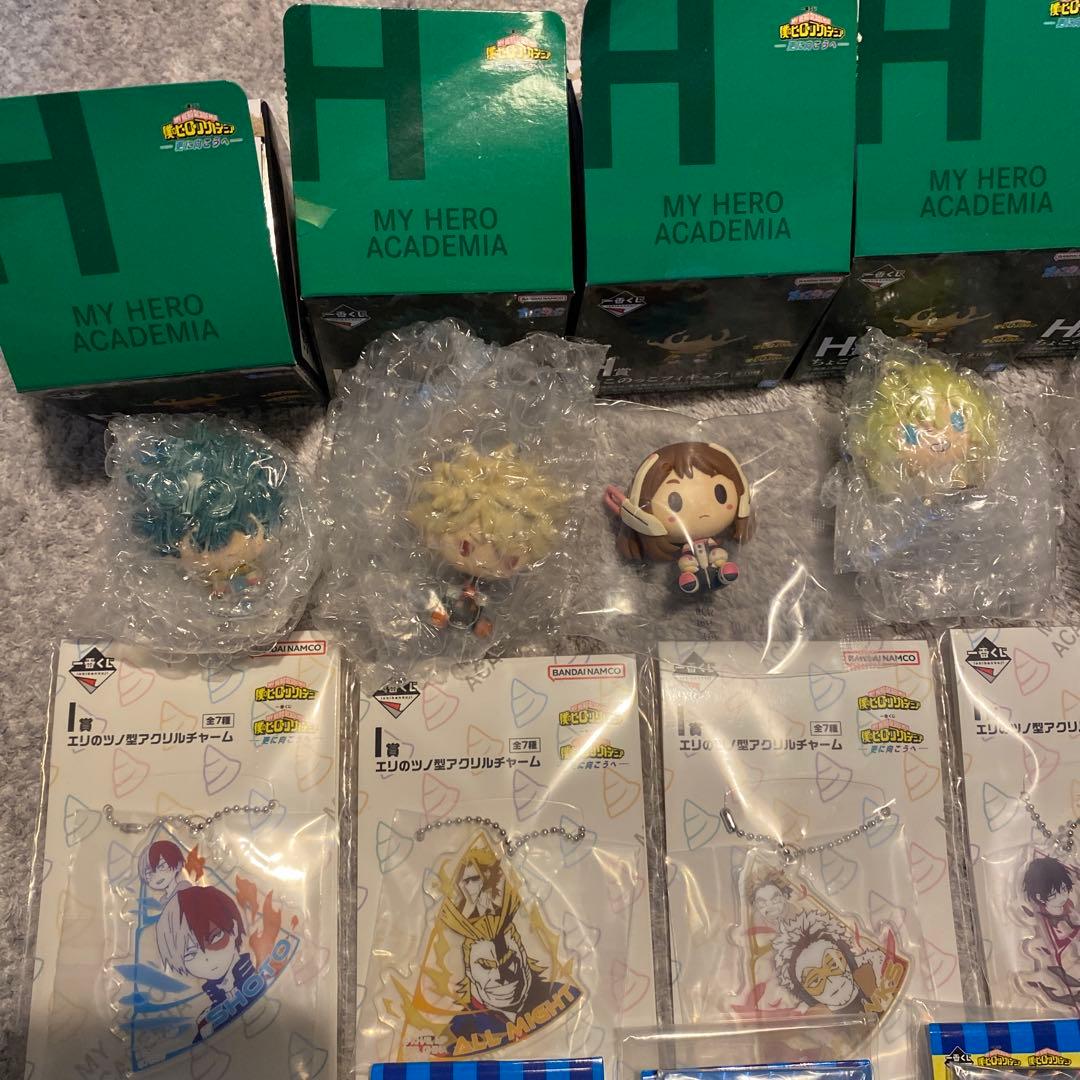 一番くじ　僕のヒーローアカデミア -更に向こうへ-　フィギュア　セミコンプセット