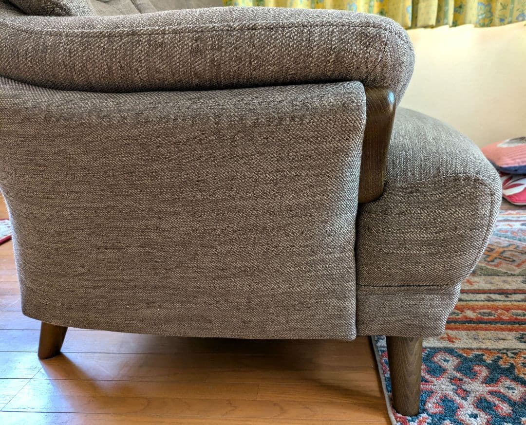 直接引き取り限定✩ニトリ✩美品3人掛け布張りソファ