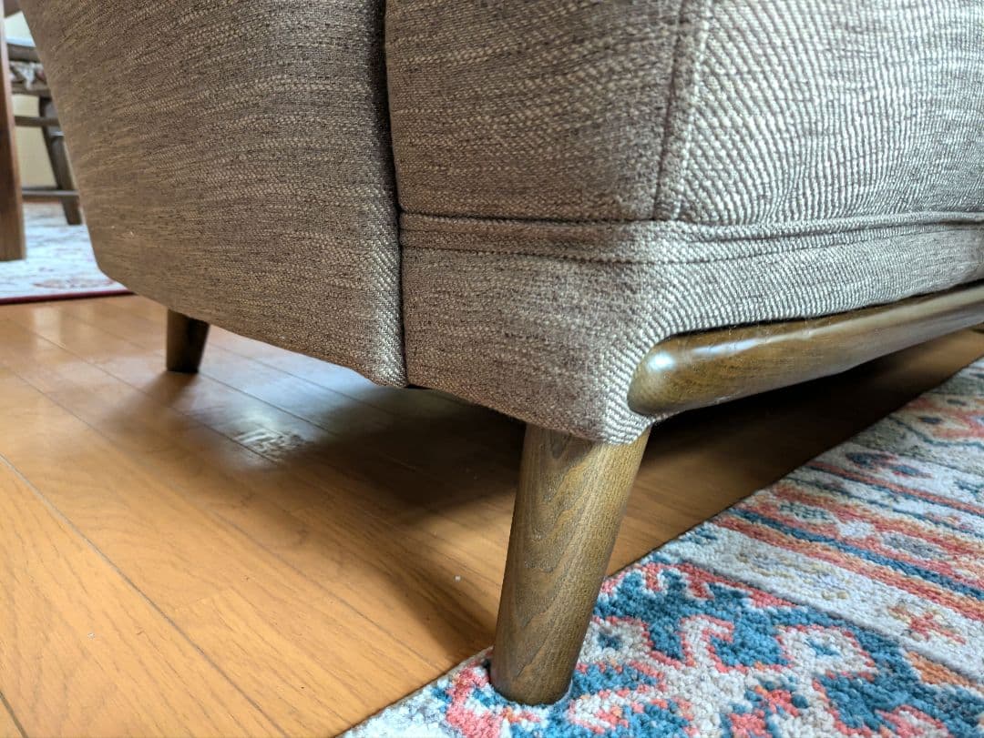 直接引き取り限定✩ニトリ✩美品3人掛け布張りソファ