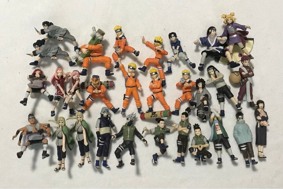 NARUTO ナルト フィギュア 忍形集 サスケ サクラ 我愛羅 綱手 シカマル