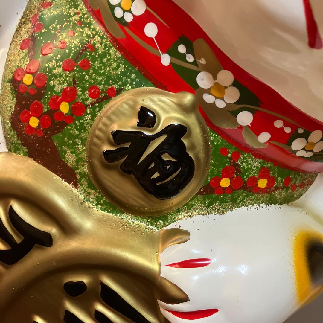 招き猫　(17) 置物　貯金箱　42cm