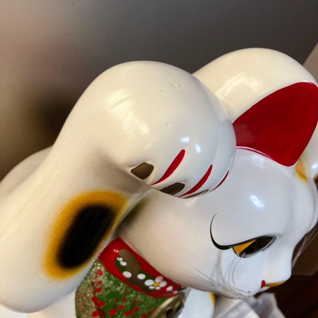 招き猫　(17) 置物　貯金箱　42cm