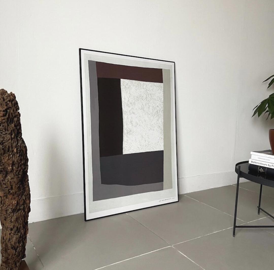 【B2】ポスター インテリア 北欧 抽象画 アブストラクト アートポスター①