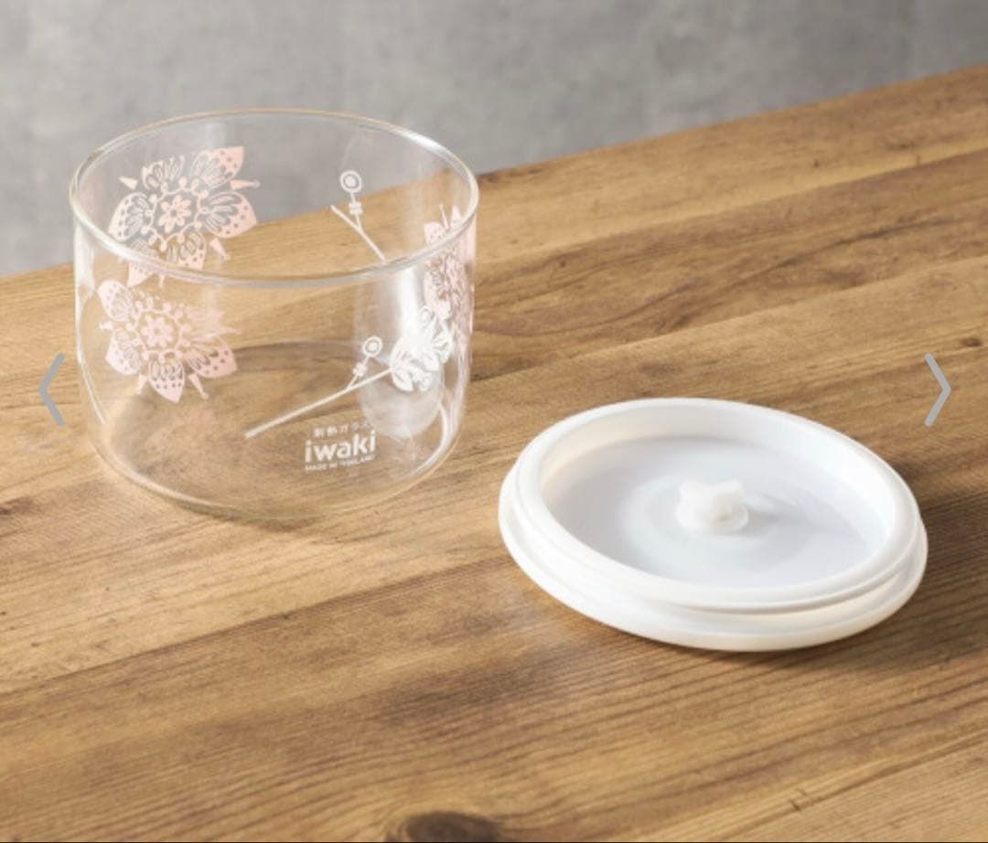 新品　IWAKI耐熱ガラス ワンタッチで簡単 保存容器 6点セット