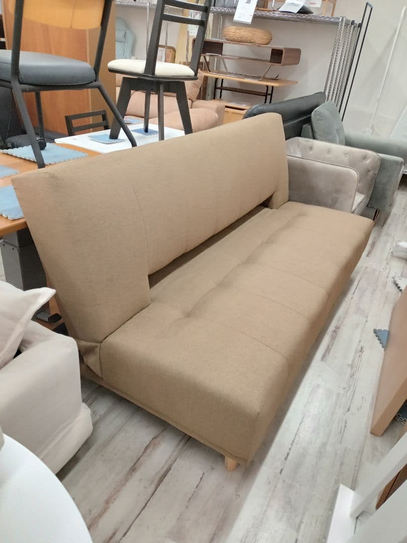 値下げ中⤵️福岡・北九州市限定 セミダブルソファベッド 2way リクライニング