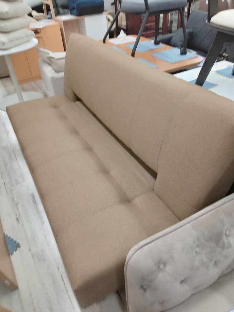 値下げ中⤵️福岡・北九州市限定 セミダブルソファベッド 2way リクライニング