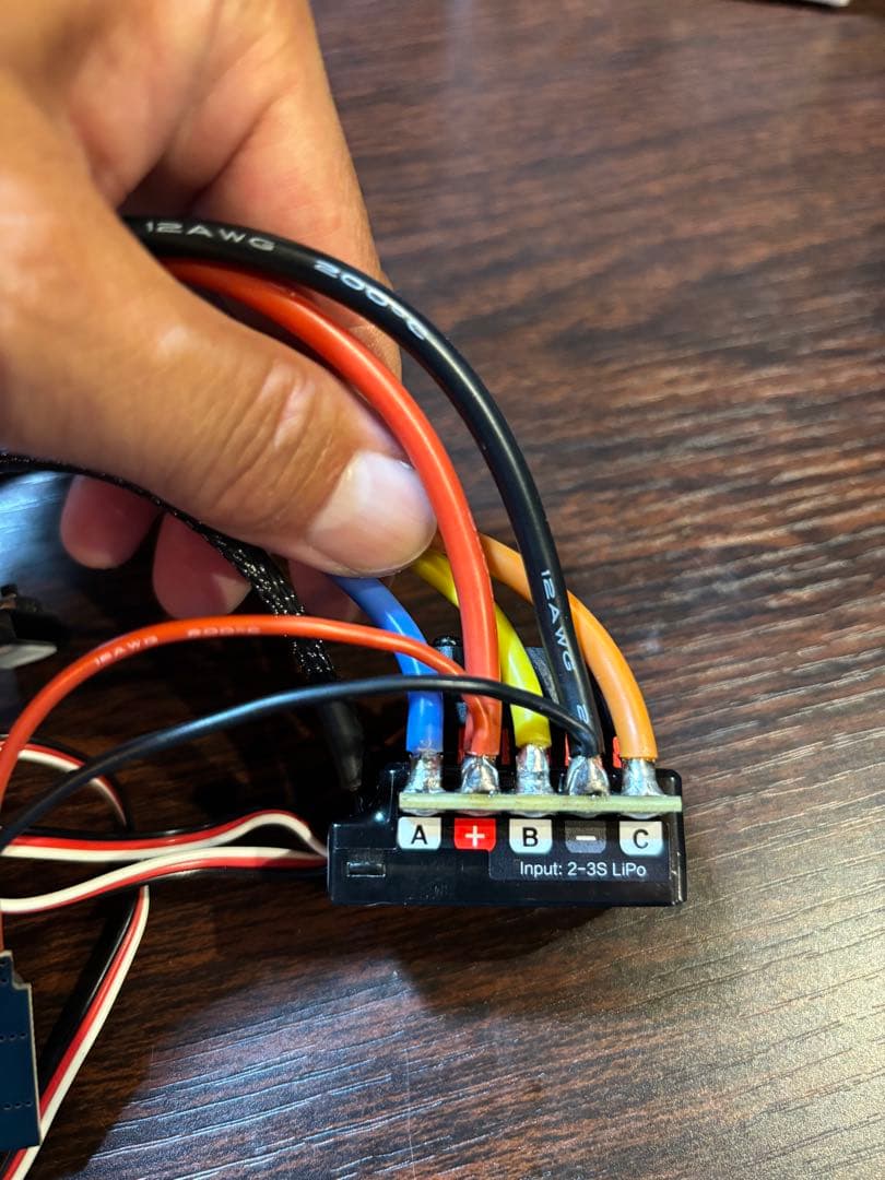 ホビーウイングESC 10BL120 ジーフォース NEO FAST 10.5T