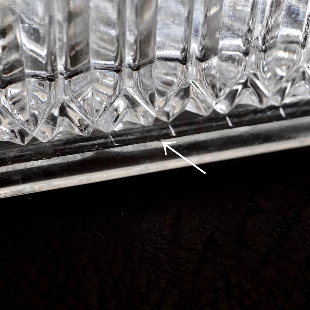 極希少オールドバカラ ディアマン・ピエーリー クリスタル ブックスタンド/ラック